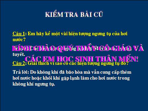 Bài 22. Các đới khí hậu trên Trái Đất