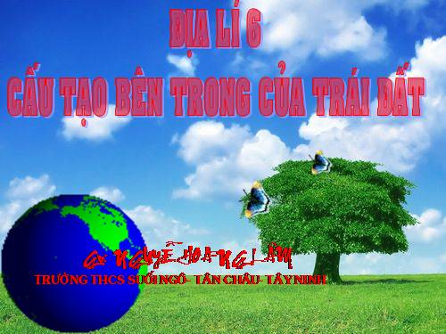 Bài 10. Cấu tạo bên trong của Trái Đất