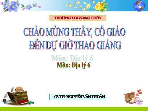 Bài 19. Khí áp và gió trên Trái Đất