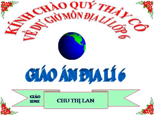 Bài 22. Các đới khí hậu trên Trái Đất