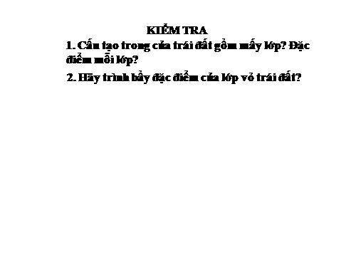 Bài 11. Thực hành: Sự phân bố các lục địa và đại dương trên bề mặt Trái Đất