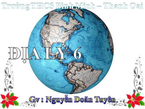 Bài 7. Sự vận động tự quay quanh trục của Trái Đất và các hệ quả