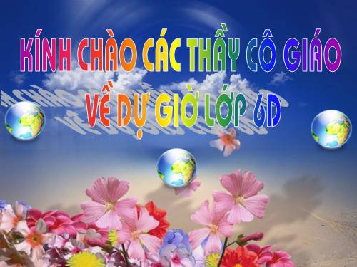 Bài 7. Sự vận động tự quay quanh trục của Trái Đất và các hệ quả