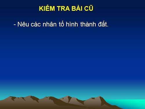 Bài 27. Lớp vỏ sinh vật. Các nhân tố ảnh hưởng đến sự phân bố thực, động vật trên Trái Đất