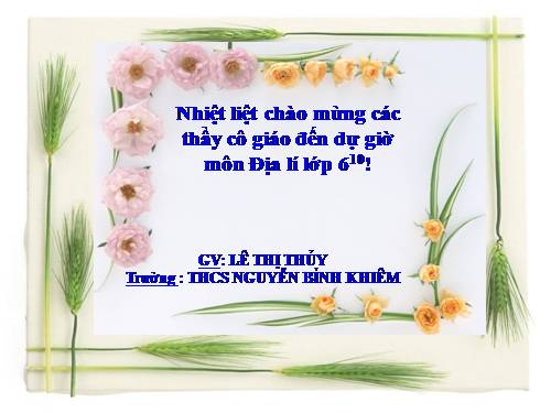 Bài 23. Sông và hồ