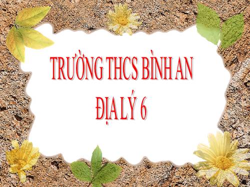 Bài 3. Tỉ lệ bản đồ