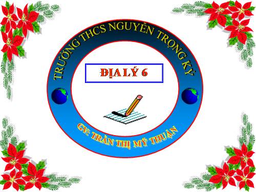 Bài 23. Sông và hồ
