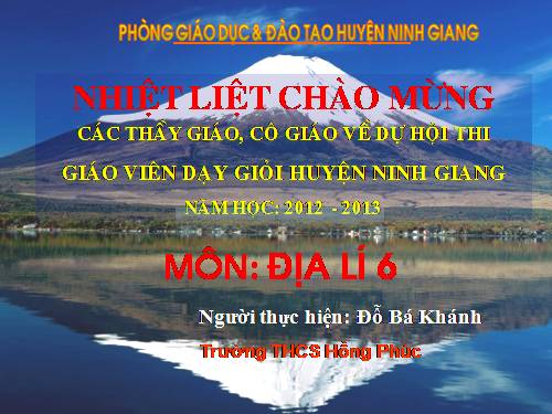 Bài 19. Khí áp và gió trên Trái Đất