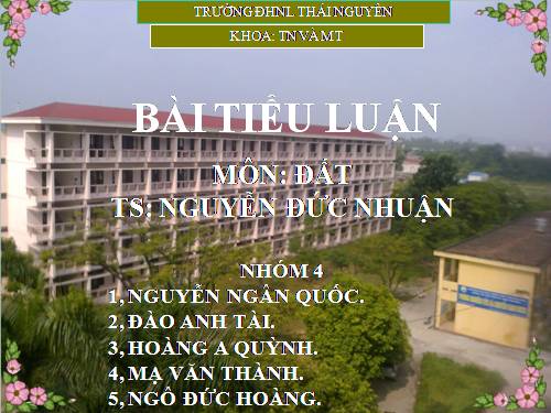 Bài 26. Đất. Các nhân tố hình thành đất