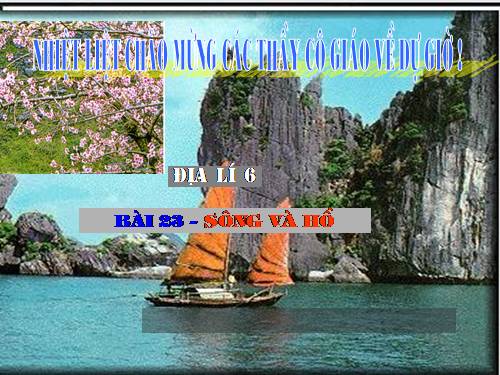 Bài 23. Sông và hồ