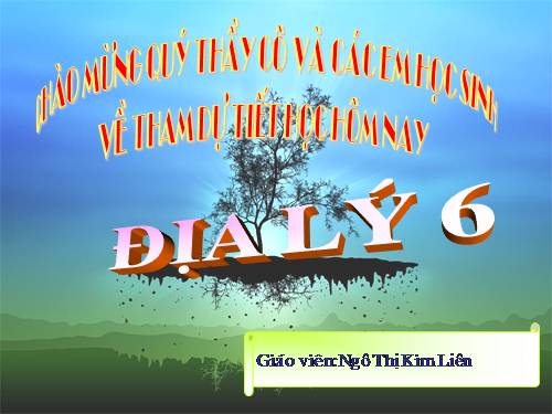 Bài 14. Địa hình bề mặt Trái Đất (tiếp theo)