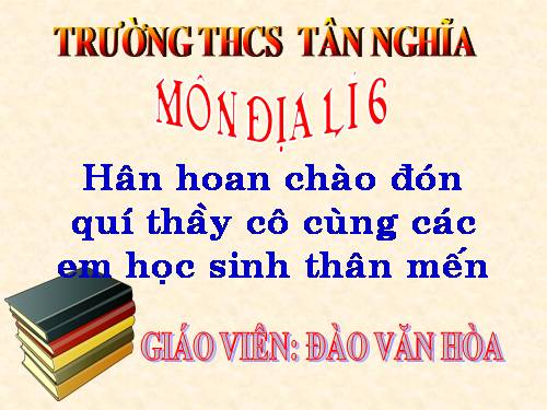 Bài 23. Sông và hồ