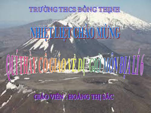 Bài 12. Tác động của nội lực và ngoại lực trong việc hình thành địa hình bề mặt Trái Đất