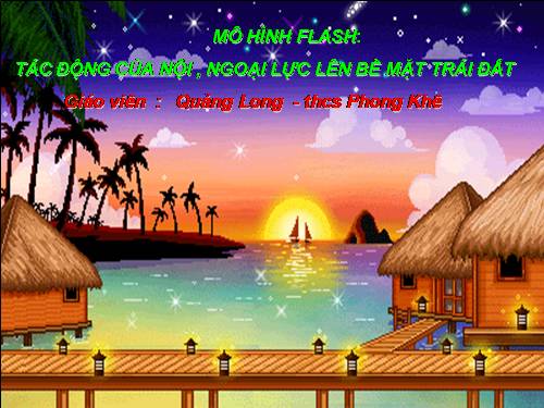 Bài 12. Tác động của nội lực và ngoại lực trong việc hình thành địa hình bề mặt Trái Đất