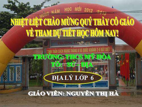 Bài 11. Thực hành: Sự phân bố các lục địa và đại dương trên bề mặt Trái Đất