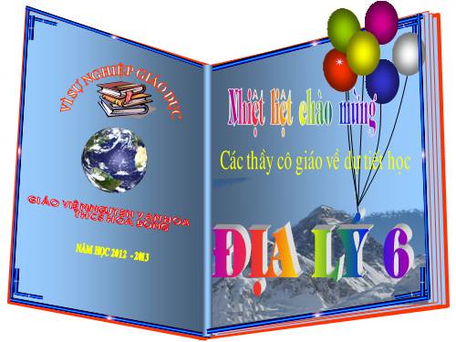 Bài 12. Tác động của nội lực và ngoại lực trong việc hình thành địa hình bề mặt Trái Đất
