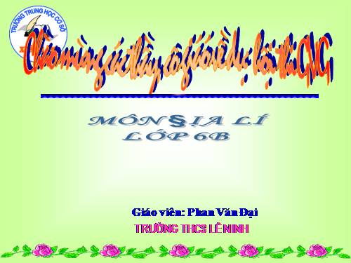 Bài 24. Biển và đại dương