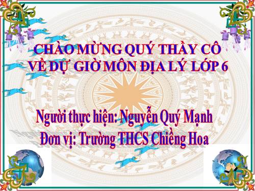 Bài 23. Sông và hồ