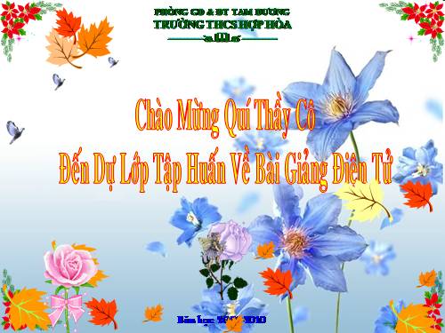 Hướng dẫn soạn giáo án điện tử chi tiết