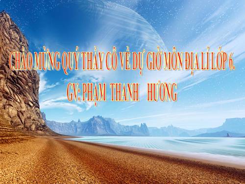 Bài 13. Địa hình bề mặt Trái Đất