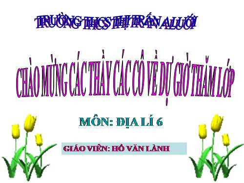 Bài 7. Sự vận động tự quay quanh trục của Trái Đất và các hệ quả
