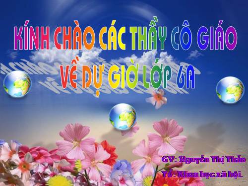 Bài 7. Sự vận động tự quay quanh trục của Trái Đất và các hệ quả