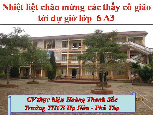 tiết 7 Ôn tập (Giảm tải) Địa lí6