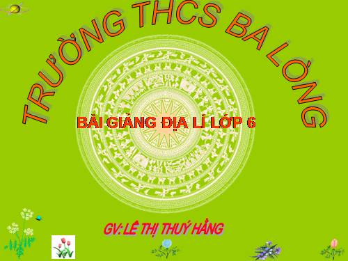 Bài 19. Khí áp và gió trên Trái Đất