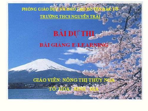Bài 14. Địa hình bề mặt Trái Đất (tiếp theo)