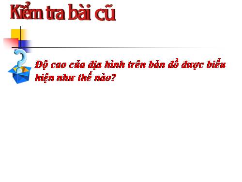 Bài 16. Thực hành: Đọc bản đồ (hoặc lược đồ) địa hình tỉ lệ lớn