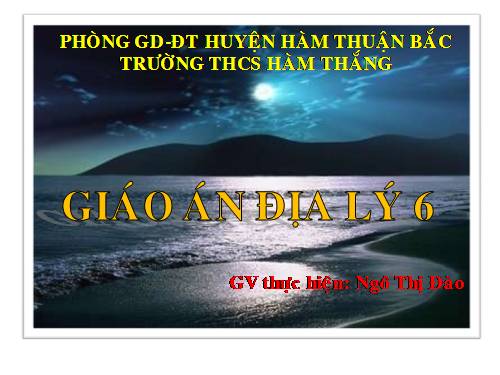 Bài 13. Địa hình bề mặt Trái Đất