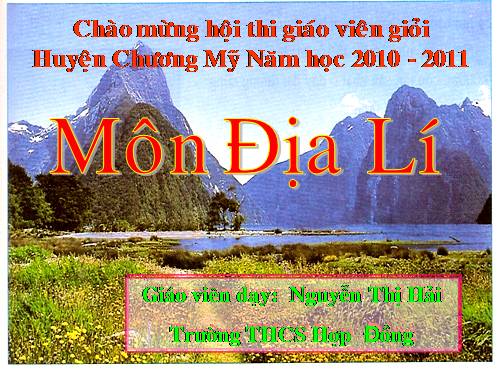 Bài 13. Địa hình bề mặt Trái Đất
