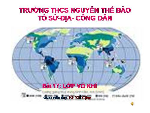 Bài 17. Lớp vỏ khí