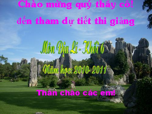 Bài 22. Các đới khí hậu trên Trái Đất