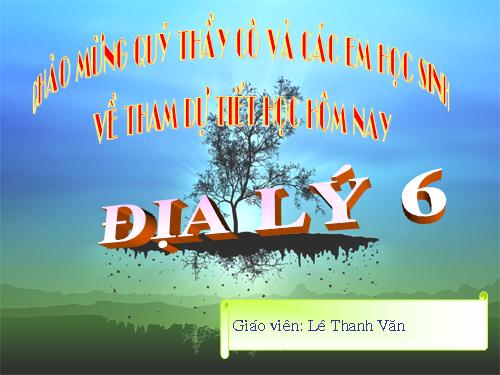 Bài 14. Địa hình bề mặt Trái Đất (tiếp theo)