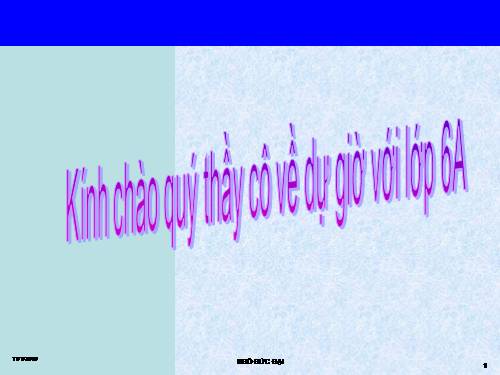 Bài 7. Sự vận động tự quay quanh trục của Trái Đất và các hệ quả