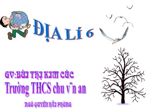 Bài 1. Vị trí, hình dạng và kích thước của Trái Đất