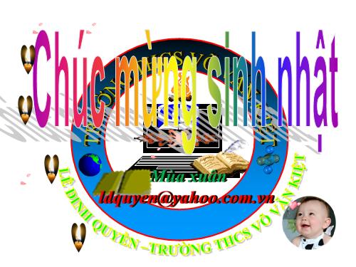 Quà tặng sinh nhật ...
