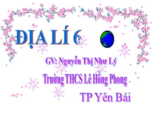 Bài 4. Phương hướng trên bản đồ. Kinh độ, vĩ độ và tọa độ địa lí