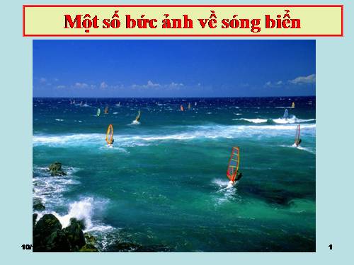 Một số bức ảnh về sóng biển.ppt
