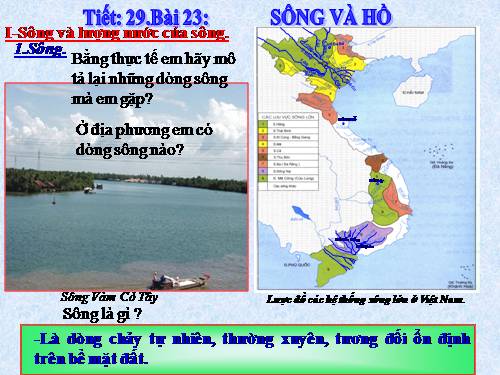 Bài 23. Sông và hồ