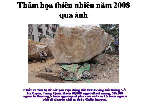 thảm họa thiên nhiên