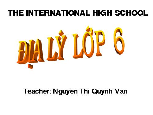 Bài 24. Biển và đại dương