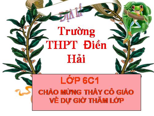 Bài 22. Các đới khí hậu trên Trái Đất