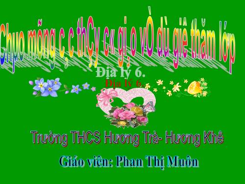 Bài 19. Khí áp và gió trên Trái Đất