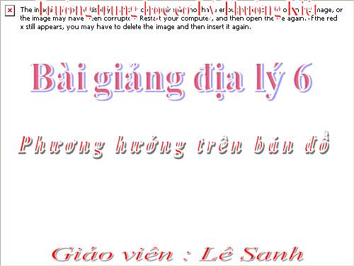 Bài 4. Phương hướng trên bản đồ. Kinh độ, vĩ độ và tọa độ địa lí