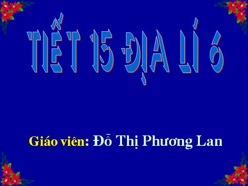 Bài 13. Địa hình bề mặt Trái Đất