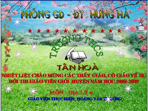 Bài 7. Sự vận động tự quay quanh trục của Trái Đất và các hệ quả