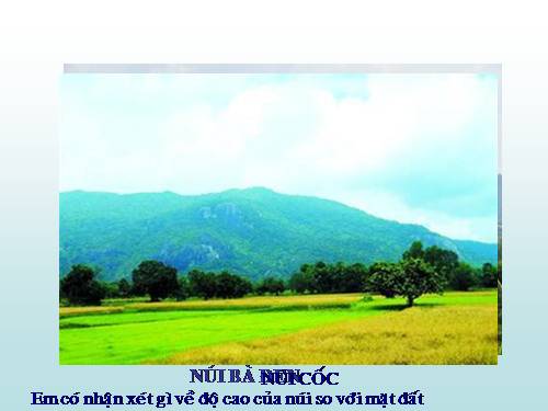 Bài 13. Địa hình bề mặt Trái Đất