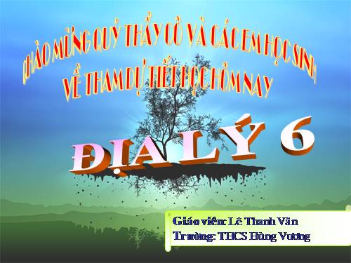 Bài 14. Địa hình bề mặt Trái Đất (tiếp theo)